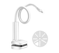 Bsbkoj support de moniteur pour bébé, support flexible à bras long avec pince à clip, support réglable, idéal pour les infirmières, les cots, la cuisine, l'étagère, la salle de bain, les meubles, la