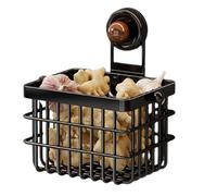 Bsbkoj Support Organisateur d'Évier Cuisine,Support Éponge Mural sans Perçage | Étagère de Douche Étanche à Ventouse,pour mouchoirs en Coton, Plan de Travail pour Cuisine, hôtel, dortoir, Appartement