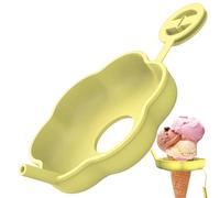 Bsbkoj Supports de glace pour enfants - Manchons anti-gouttes en silicone sans danger pour les glaces, réutilisables pour les journées chaudes d'été, les voyages, les desserts, le yaourt fait maison