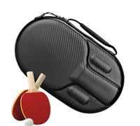 Bsbkoj Table Tennis Case, Portable Racquet Storage, 12.2x7.09 inches Paddle Bag with Padded Build, Durable Polyester Sleeve, Pong Holder with Zipper Style, Tournament Play for Kids & Adults
