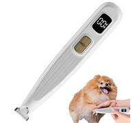 Bsbkoj Tondeuse pour chien, chiot et chat,2 vitesses, écran LCD, rechargeable - Coupe-poils pour poils longs, courts et épais | Pour poils longs, courts et épais, pattes, maison, voyage, camping