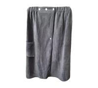 Bsbkoj Towelling Sauna Towel, Absorbent Spa Body Wrap, 135x80cm Bathing Cloth with Elastic Band, Quick-Dry Microfiber Robe, Versatile Sarong with Strapless Design, Wellness Towel for Gym and Vacation