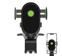 Bsbkoj Wide Angle Mount, Rotatable Phone Stand Holder, 12.5x3.8 inches Cradle with Silicone Grip, Heat Resistant Bracket, Adjustable Clip with 1200 Degree Style, Vehicle Accessory for Dashboard