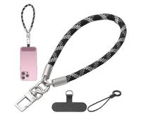 Bsbkoj Wristlet Textured Universal High Tensile Mobile Strap For Men Women, Durable Wrist Lanyard For Camera Hard Disk Office Travel Commuting School Secure Carry Accessory