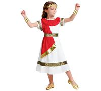 BSBUY Costume Empereur Romain pour Enfant Garçon, Deguisement Centurion Romain avec Coiffe et Ceinture, Vêtements de Legionnaire, Deguisement de Dieu Grec Enfants, Costume Carnaval Enfant