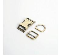 BSCGMF Ensemble de Boucles modulaires en 8 Couleurs, 4 Tailles 15-30 mm par Ensemble avec Anneau en D pour Personnaliser Sacs à Dos, Colliers pour Chiens et projets de Bagages DIY.