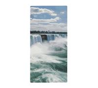 BSCKKDMN Niagara Falls Serviette de bain douce et absorbante pour cuisine, salle de bain, salle de sport, spa, maison, 72,9 x 35,1 cm