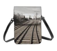 BSCKKDMN Petit sac à bandoulière en cuir synthétique pour femme avec bandoulière