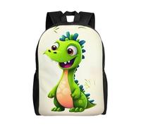BSCKKDMN Sac à dos de voyage pour ordinateur portable pour homme et femme, imperméable, léger, mignon, dinosaure, sac à dos décontracté