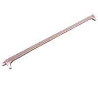 BSD Arrière Rebord Support pour Plaque de Verre pour Réfrigérateur L=45/41.5cm