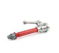 BSD Buse d'incendie professionnelle - lance à eau 1" avec valve à bille pour contrôle de flux