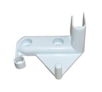 Butoir blanc gauche du portillon Réfrigérateur congélateur (C00075599 PHILIPS ARISTON HOTPOINT INDESIT SCHOLTES)