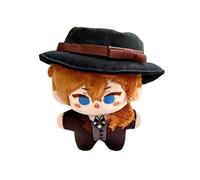 BSD Dazai Osamu Pendentif en forme de figurine souple Nakahara Chuuya Akutagawa Ryunosuke Porte-clés mignon Mini Anime Cartoon Sigma Sac à dos coration Cadeau d'anniversaire de collection 10 cm