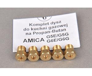 BSD Kit d'injecteurs Injecteurs Gaz Butane/Propane GPL pour Cuisiniere - G5E / G5G II