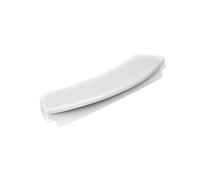 BSD Poignée de porte pour lave-linge blanche, compatible avec divers modèles, idéale pour une fermeture sécurisée et simple de votre appareil.