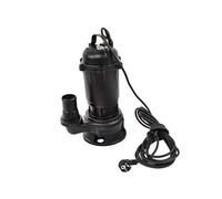 BSD Pompe d'évacuation pour Eaux Usées, Pompe Submersible, Pompe Immergée avec Broyeur, Corps en Fonte - Pompe pour Eaux Chargées WQD 10-8-0,55-550W, 17 000L/h, 8m Hauteur de Refoulement