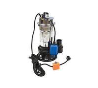 BSD Pompe d'évacuation pour Eaux Usées, Pompe Submersible, Pompe Immergée avec Broyeur et Flotteur, Corps en Nickel/Fonte - Pompe pour Eaux Chargées WQD - 550W, 17 000L/h, 8m Hauteur de Refoulement