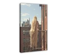 BSDFDFAA Impression sur toile avec photo de New York Raiponce de NYC - Décoration pour chambre à coucher, bureau, chambre - Cadeau - 40 x 60 cm
