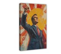 BSDFDFAA Impression sur toile inspirante Leader pour chambre à coucher, bureau, chambre, cadeau 40 x 60 cm