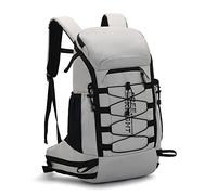 Bseash Sac à dos de randonnée léger et imperméable de 40 l avec housse de pluie, pour le camping, l'escalade, le ski, le cyclisme (gris)