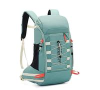 Bseash Sac à dos de randonnée léger et imperméable de 40 l avec housse de pluie, pour le camping, l'escalade, le ski, le cyclisme (vert menthe)