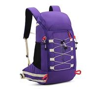 Bseash Sac à dos de randonnée léger et imperméable de 40 l avec housse de pluie, sac à dos de voyage pour le camping, l'escalade, le ski, violet, 40L, Sacs à dos de jour