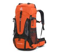 Bseash Sac à dos de randonnée léger et imperméable de 60L avec housse de protection contre la pluie, sac à dos de voyage pour l'escalade, le camping et la randonnée