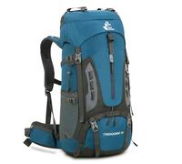 Bseash Sac à dos de randonnée léger et imperméable de 60L avec housse de protection contre la pluie, sac à dos de voyage pour l'escalade, le camping et la randonnée