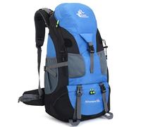 Bseash Sac à dos de randonnée léger et résistant à l'eau 50L, sac de jour pour le sport en plein air, sac de voyage pour l'escalade, le camping, le tourisme.