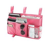 Bseash Sac de rangement pour lit superposé, sac de rangement pour lit suspendu, 8 poches, pour lit de chambre d'étudiant, lit d'hôpital, barreaux de lit pour bébé, 600D Oxford Cloth