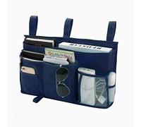 Bseash Sac de rangement pour lit superposé, sac de rangement pour lit suspendu, 8 poches, pour lit de chambre d'étudiant, lit d'hôpital, barreaux de lit pour bébé, 600D Oxford Cloth