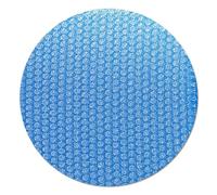 Bseical 183cm Pool Cover Couverture Solaire à Bulles Piscine Bâche Chauffe-Piscine Protecteur Couvercle De Bain à Remous Anti-Pluie Anti-poussière Protection UV Jardin Extérieur (RECTANGULAIRE/Rond)