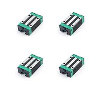 BSEID Curseur de Blocs de roulement HGH20CA for Rail de glissière linéaire HGR20, Blocs de Chariot Coulissant à roulement linéaire HGH20CA for pièces CNC(4Pcs)