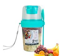 BSEID Tasse à cocktail pour salade, récipient portable pour salade de céréales anti-fuite, salade de salle à manger minceur qui tient des tasses avec joint hermétique pour salade de légumes