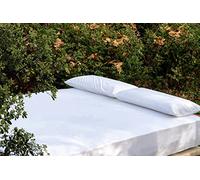 BSensible Tencel Drap housse protecteur imperméable et respirant , Blanc , 160 x 200cm