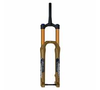 BSFHQS 27,5/29 Pouces DH Fourche Air Suspension VTT Course 180mm 1-1/2" Conique Fourche Avant De Frein À Disque Axe Traversant 15 * 110mm Boost Réglage De L'amortissement(Gold,29")