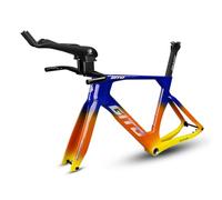BSFHQS 700C Cadre TT en Carbone 46/49/52CM axe traversant 100/142mm