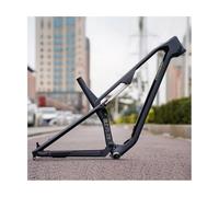 BSFHQS Cadre Boost De VTT XC 27.5 29 Pouces S/M/L/XL Cadre Arrière Souple À Suspension Complète Cadre De Cross-Country en Fibre De Carbone Frein À Disque 12x148mm Axe Traversant(Gray,29"*S)