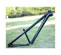 BSFHQS Cadres De Vélo De Saut De Saleté À Vitesse Unique/à Engrenages De 13" 26er 4X/DJ/BMX Cadre De VTT Hardtail 12 * 142mm Axe Traversant, Frein À Disque, BSA BB73mm(Aurora)