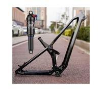 BSFHQS en Carbone Cadre De VTT DH 27.5 29 Pouces S/M/L/XL Cadre De Queue Souple À Suspension Complète avec Amortisseur pneumatique 230mm 12 * 148mm Boost Thru Axle Frein À Disque