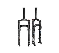 BSFHQS Fourche Avant Fat Bike 20 26 Pouces * 4.0 Pneu Neige Fourche À Suspension De Montagne Voyage 120/130MM VTT Fourche À Air pour Électrique Snow Beach XC/DH 9x135mm QR(20")