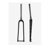 BSFHQS Fourche De Gravel 700C Fourche Avant De Vélo De Route Freins À Disque Fourche Rigide en Fibre De Carbone, Axe Traversant 12x100mm, Max. 700x45C