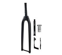 BSFHQS Fourche Rigide pour Vélo Gravel 700C Fourche Avant VTT À Axe Traversant 26/27,5/29 Pouces, Tube Droit/Conique, Acheminement Entièrement Interne(Straight)