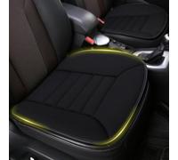 BSFYJXW Coussin Voiture Conducteur pour VW Golf 8 MK8 GTI GTD R ClubSport CS, Portable Coussin de Auto Memoire de Forme, Coussin Coccyx Ergonomique pour Chaise,A/Black