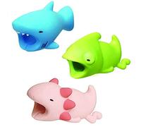 BSGP Munchers Lot de 3 protecteurs de câbles multicolores