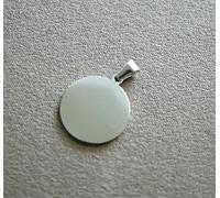 BSGUZ Lot de 50 breloques rondes en acier inoxydable poli miroir, 3 couleurs, tailles 10-30 mm, pour la fabrication de bijoux et de colliers, couleur acier, 10 mm