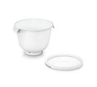 Bosch Bol mélangeur en plastique pour robot de cuisine série 6 MUZS6KR - 5,5 l - Pour jusqu'à 3,5 kg de pâte mélangée - Passe au lave-vaisselle - Sans BPA - Blanc