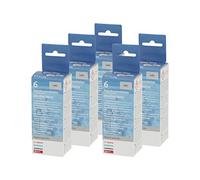 BSH Lot de 5 boîtes de 6 pastilles détartrantes pour machines à café Bosch Siemens