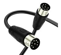 BSHTU Câble d'extension 8 broches DIN mâle vers mâle, câble de connexion de signal Midi 8 broches compatible avec Olufsen Beolab compatible avec Bang and Olufsen B&O système audio et TV (3 mètres)