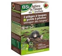 BSI - Lot 2 Pièges - A Taupes - De Haute Qualité - Guide De Capture Inclus - Efficacité Supérieure Et Facile A Installer